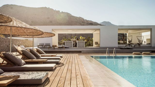 Pool vom Casa Cook Rhodos